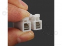 Kroonsteentje met quick connector 2-voudig